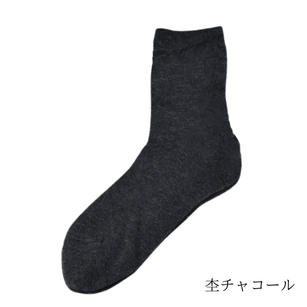 【メンズ】2重編ソックス(シルク/コットン)(薄手)