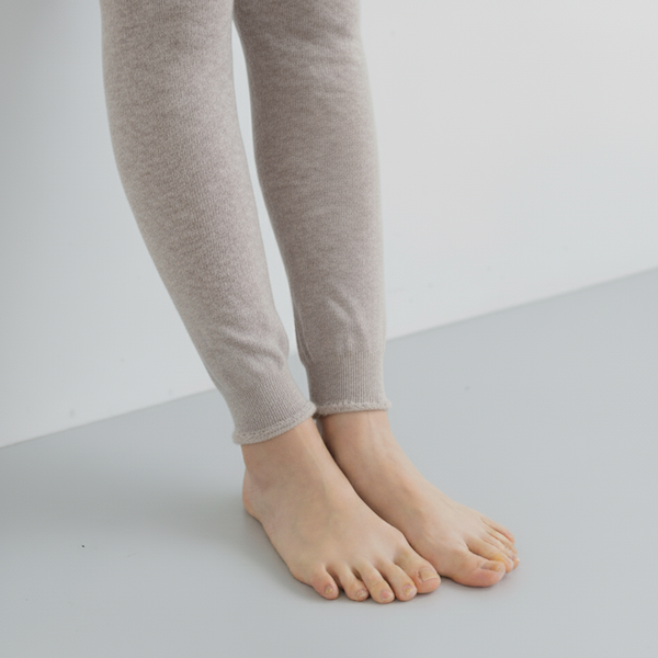 Fluffy Silk Pile Leggings (Silk/Botanical Organic Cotton)