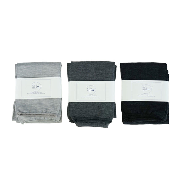 Sweat Leggings (Silk/Wool) with Wide Hem