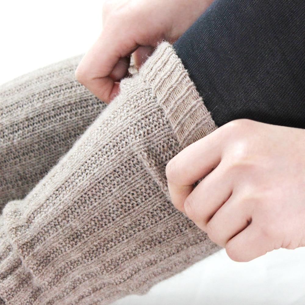 スーパーセール 50％（福袋 カシミヤレッグウォーマー | シルクのブルムン Legwear